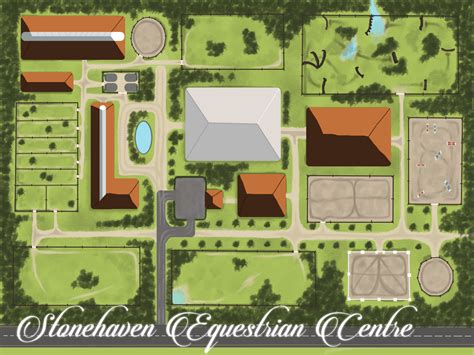 stonehaven equestrian center map unlabeled  saorsa   deviantart