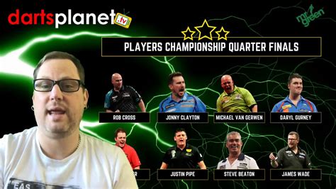 darts players championship finals quarter final lineup story   predictions youtube