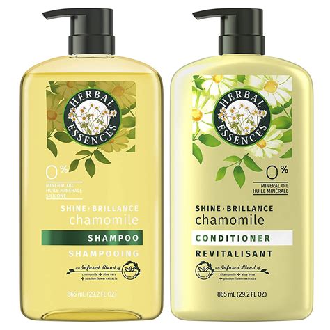 herbal essences shine chamomile shampoo  conditioner set  oz