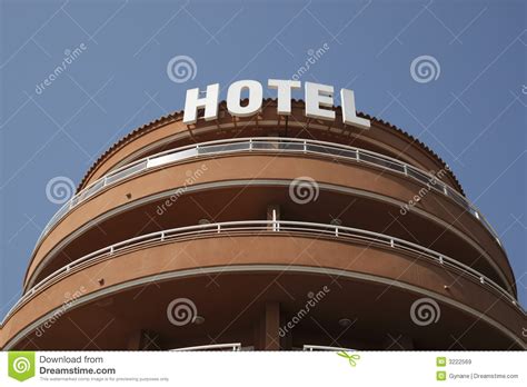 hotel sign stock image image  notice tourism daytime