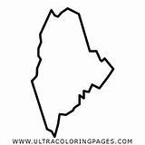 Maine Coloring Pages sketch template