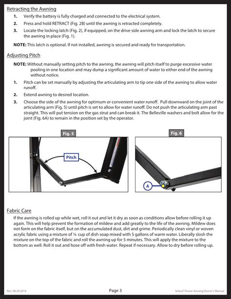 lippert components solera user manual page