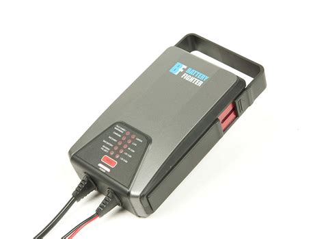 battery fighter  battery charger  volt    charging levels amazoncouk car