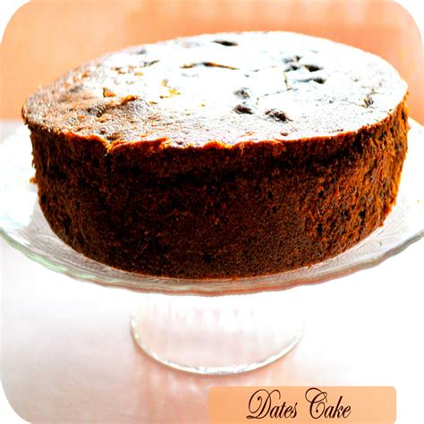 simple date cake recipe  step  step procedures premas culinary