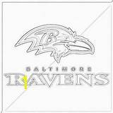 Ravens Coloring Baltimore Pages Logo Print Football Nfl Outline Template Divyajanani Team Super Logos Choose Board sketch template