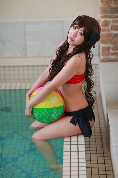 tohsaka rin ero cosplay by ayane exceptionally sexy
