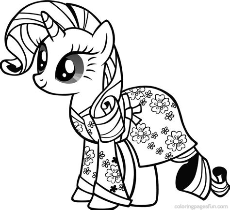 pony  printable coloring pages coloringpagesfun