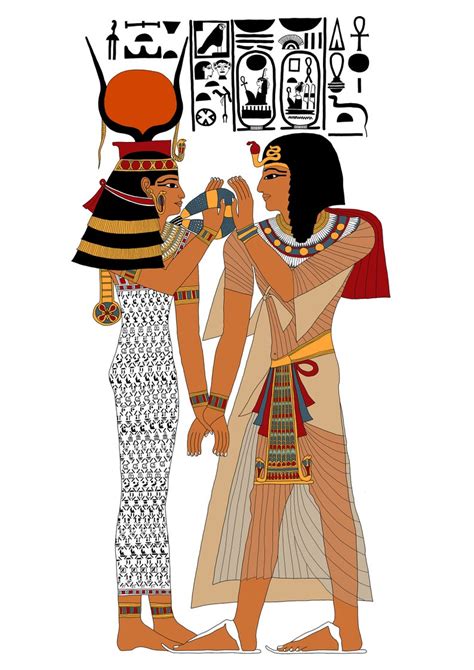 ancient egyptian reproduction art hathor goddess of love etsy in