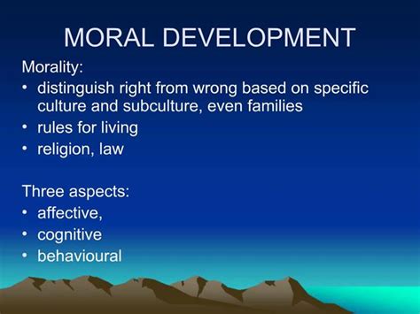 ppt moral development powerpoint presentation free