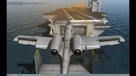 dcs   carrier landing youtube