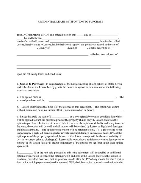 printable rent   contract   draft  rent   contract
