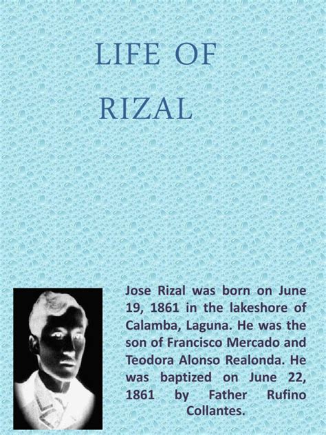 life  rizalpptx philippines fiction literature