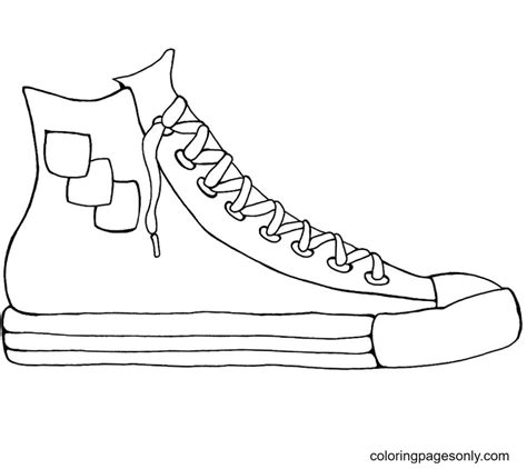 shoes coloring page home interior design