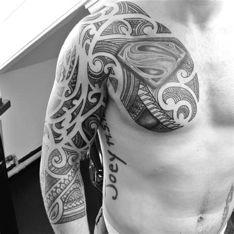 Sleeve Maori Superman Tattoo Best Tattoo Ideas Gallery