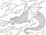 Dragon Coloring Fire Breathing Pages Printable Colouring Fantasy Museprintables Paper Pdf Sheets Choose Board sketch template