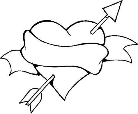 hearts  flames coloring pages    clipartmag