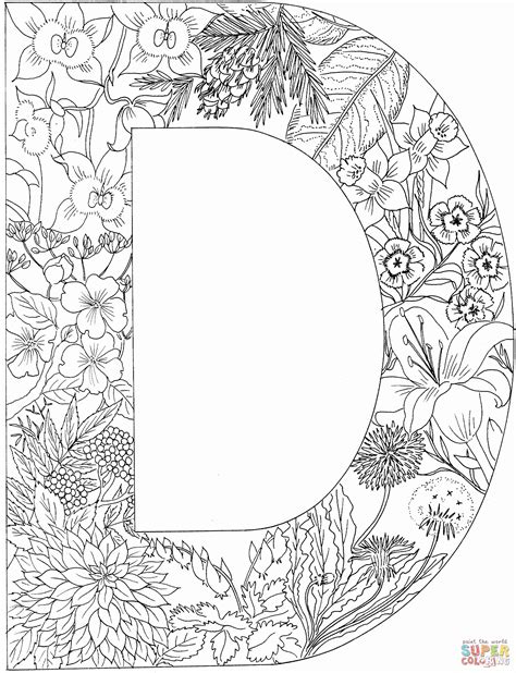 alphabet coloring pages  adults    printable coloring