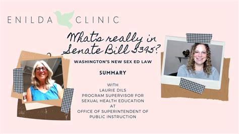 Whats Really In Washington States New Sex Ed Bill A Conversation