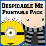 despicable  printable pack