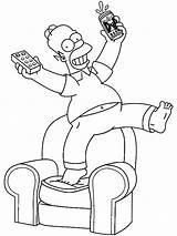 Simpson Homer Drawings Bart Ins Coloriages Ausmalen Lindos Malvorlagen Beto Legais Colorier Dibujar Homero Sketches Ausmalbilder Marge Printable Livres Malbücher sketch template