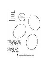 Coloring Letter Egg Alphabet Eggs Pages Sheet Activity Pre Letters Leehansen Parenting Downloads Printable sketch template