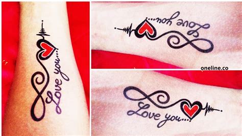 valentine day special love symbol tattoos idea