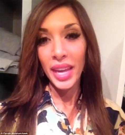 has farrah abraham had even more collagen injections teen mom star reveals an even fuller pout