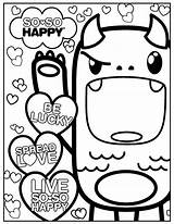 Coloring Pages Kawaii Cute sketch template