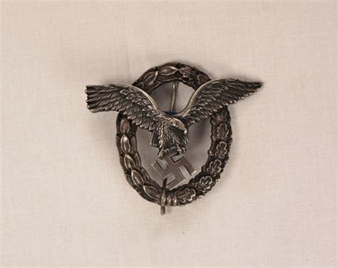 Germany Luftwaffe Pilot Badge By Gebruder Schneider — Ww2 Collectors