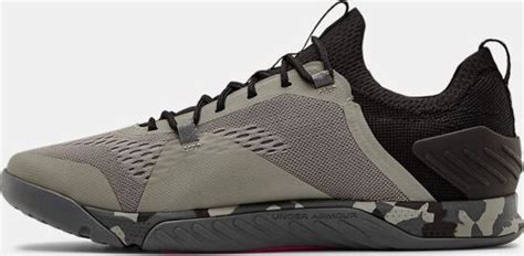 armour camo sneaker    grey  black