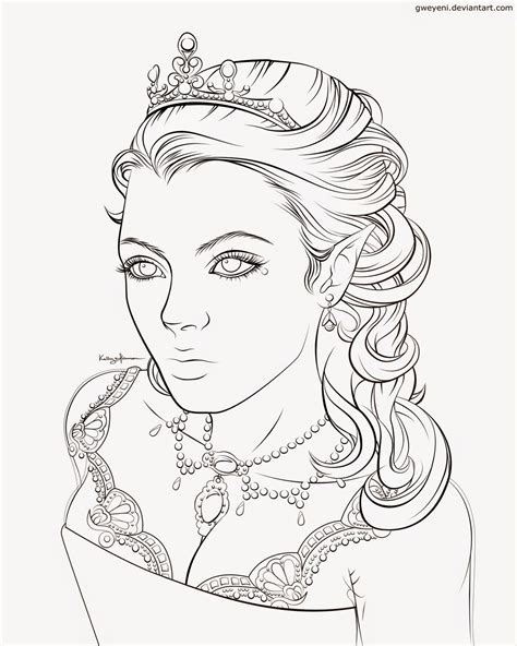 queen diamond coloring pages