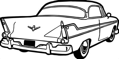 antique classic cars coloring pages  kids coloringbay