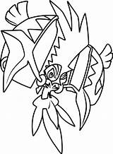 Tapu Koko Zygarde Pokémon Kleurplaat Coloringonly Designlooter Solgaleo sketch template