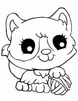 Coloring Pages Kitty Baby Sheets Getdrawings Cat sketch template