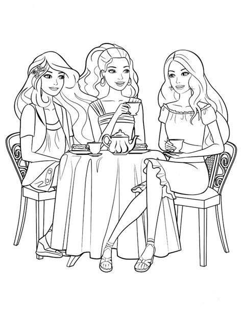people coloring pages barbie coloring pages truck coloring pages