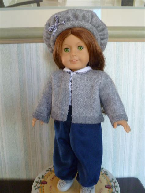 sold ny knickerbocker outfit modeled  american girl doll american doll clothes american