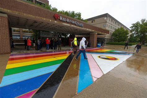rainbow walkways signify commitment  pride winnipeg  press
