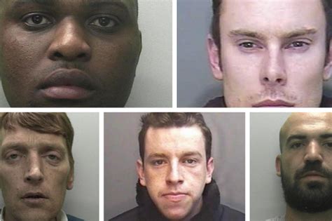rapists drug dealers and thugs jailed at truro crown court in january