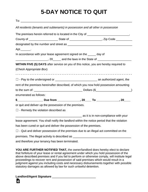 commercial eviction notice template hq template documents