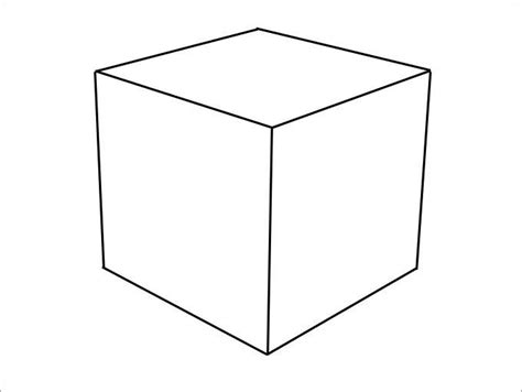 blank rubik cube template printable