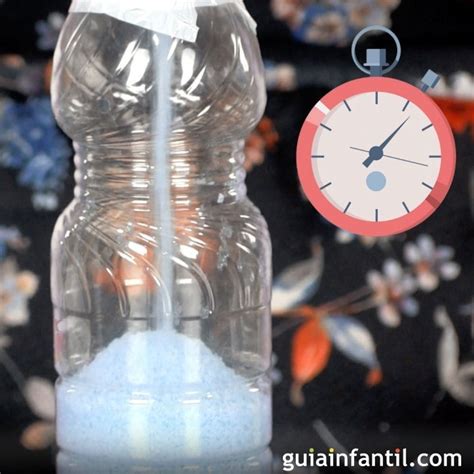 Reloj De Arena Con Botellas De Plástico Manualidad Para Niños
