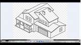 Isometric Autocad sketch template