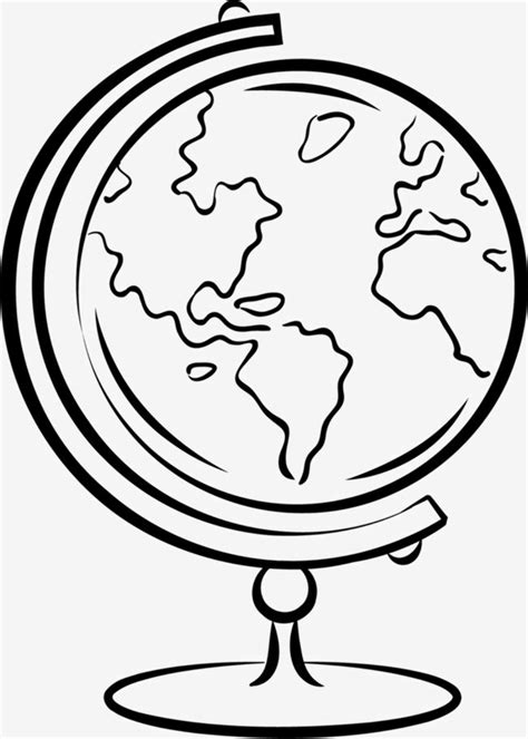high quality globe clipart outline transparent png images