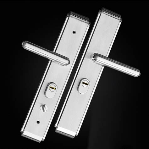 baoblaze  stainless steel secure entry security lock mortise lever handle lock  locks