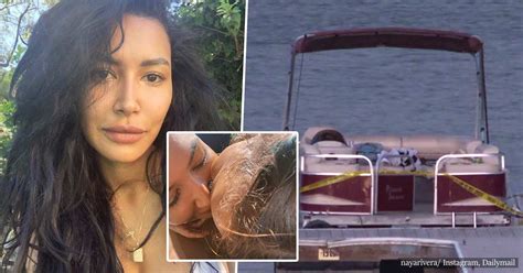 Glee Star Naya Rivera Presumably Dead At 33 After Her 4 Year Old Son