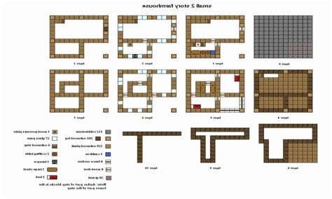 minecraft house blueprints jzarussian
