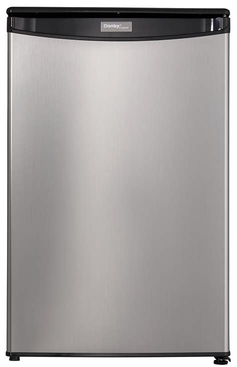 Danby 4 4 Cu Ft Compact Freezerless Refrigerator In Silver