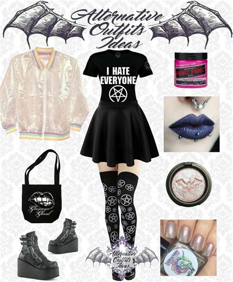Pin By Abbey On My Style☠ Alt Outfits Gothic Outfits Scene Fashion