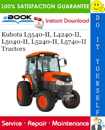 kubota  ii  ii  ii  ii  ii tractors service repair manual