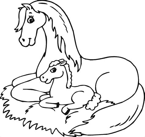 baby animals  mom coloring pages coloringbay